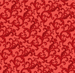 Retro floral ornament