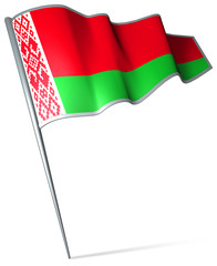 Flag pin - Belarus