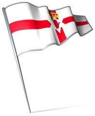 Flag pin - Northern Ireland