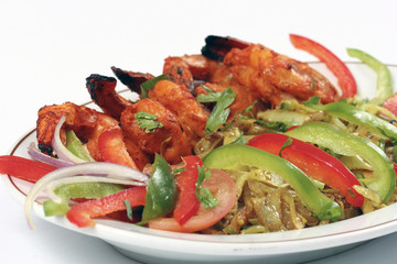 tandoori shrimps