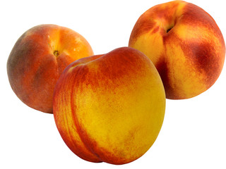 Fruit peaches fresh