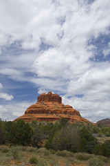 Fototapeta na wymiar Bell Rock, Sedona, Arizona, USA