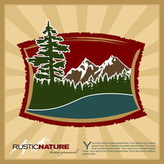 Nature Background with copy space