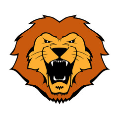 Lion Mascot Icon