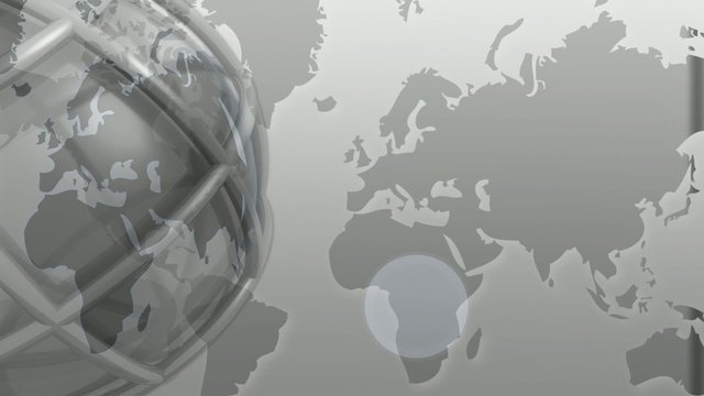 Fond carte monde noir et blanc
