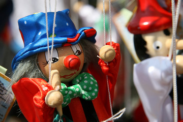 Clown-Marionette