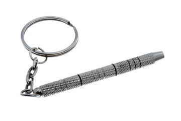 Macro photo of a minature (jewleer's) screwdriver.