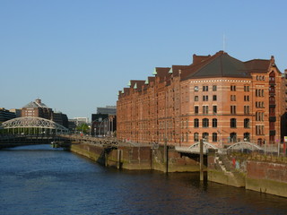 Obraz premium Hamburg-Speicherstadt 2