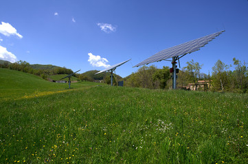 Fototapeta na wymiar energia solare