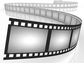 Filmstrip. Concept of Industry cinematographic.