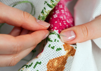 Fine needlework