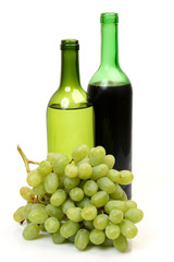 Grapes and wine