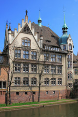 Fototapeta premium Colorful houses of Strasbourg