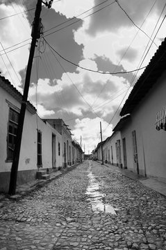 Trinidad street, cuba