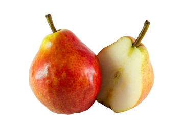 pear and the pear halves