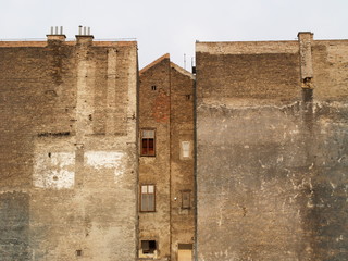 Wall of an old building