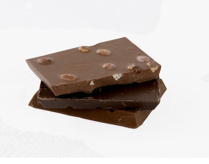 TEMPTING BROWN AND DARK CHOCOLATE PIECES