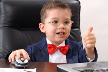 Ok, positive attitude for a small businessman