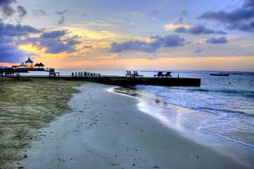 Pier / Beach at Montego Bay, Jamaica, Carribean