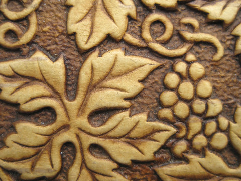 Texture of carved tree