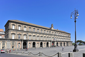 Fototapeta na wymiar Italien, Neapel, Palazzo Reale