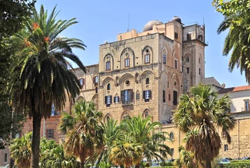 Fototapete Palermo Italien, Sizilien, Palermo, Königlicher Palast