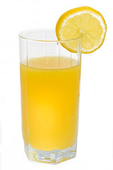 Glass of orange juice