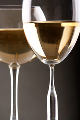 Wine glasses..