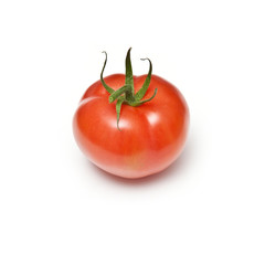 Tomato isolated on a white background.
