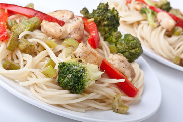 chicken and broccoli pasta dijon