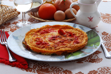 Frittata di pomodori - Antipasti della lombardia