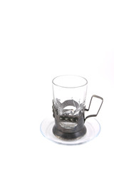 empty tea glass