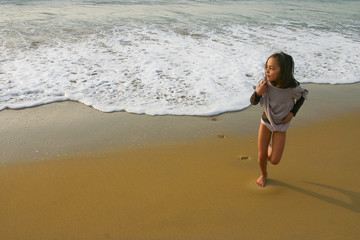 jouer avec les vagues