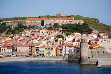 Fototapeta premium Village de Collioure
