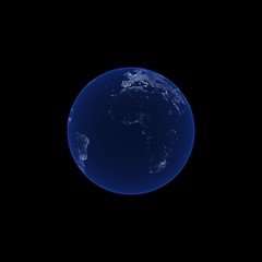 Earth at Night Series-Africa