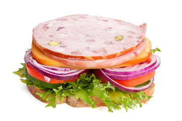 whole wheat sandwich