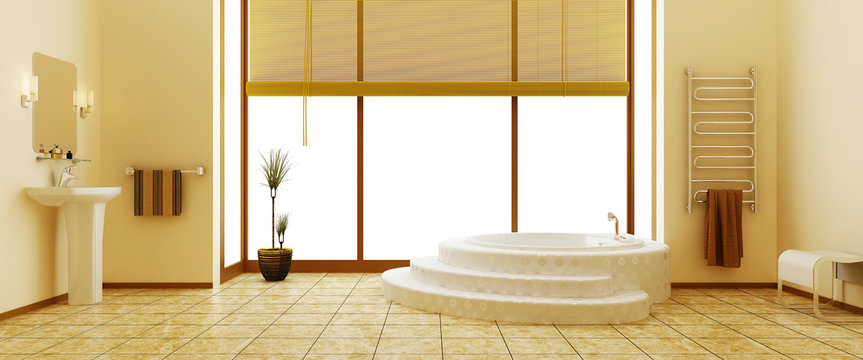 Comfortable bathroom