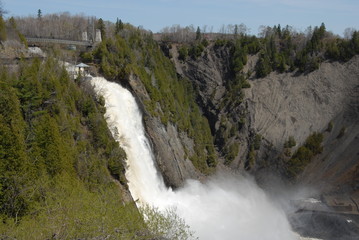 Montmorency Wasserfall bei Québec