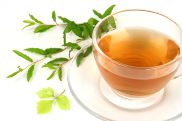 Mug with tea