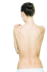 Schlanker R&uuml;cken einer Frau