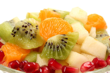 Salad from fresh fruit