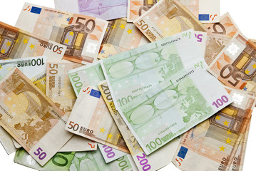 Euro bills