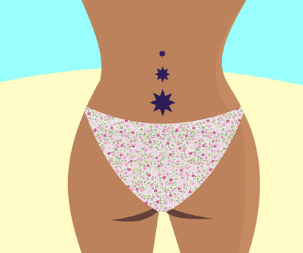 De dos sur la plage 1