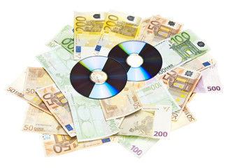 Compact Disks with euros