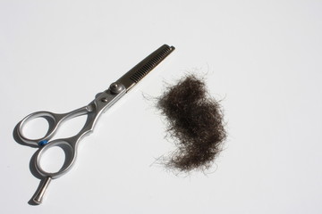 Obraz premium Cutting hair