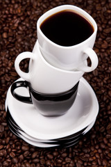 cups of coffee