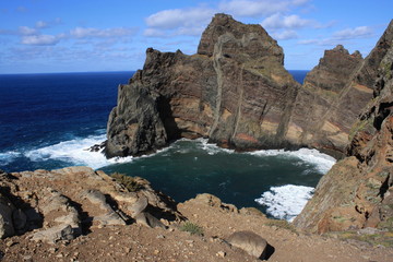 Fototapeta na wymiar east coast of Madeira