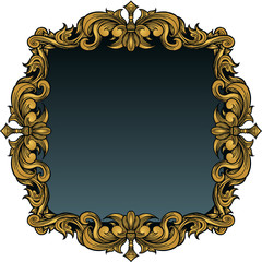 Decorative Gold Frame