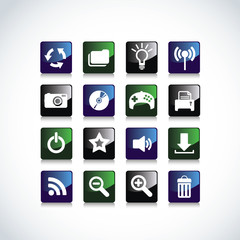 Buttons for web design.