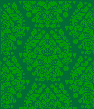 green tiled symmetrical background © Alexander Potapov